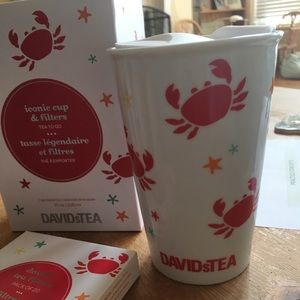 David’s tea travel mug